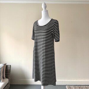 Majestic Filatures Du Lion Deluxe T-Shirt Jersey Striped Dress